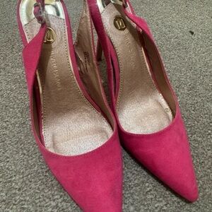 River Island Vibrant Pink Heels